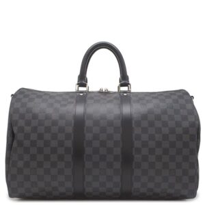 ルイヴィトン LOUIS VUITTON 2WAYバッグ キーポル バンドリエール45 ダミエグラフィットキャンバス ダミエグラフィット シルバー金具 黒 ボストン N41418 DU4182 【保存袋】 【中古】