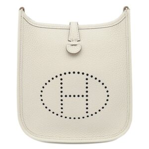 エルメス HERMES ショルダーバッグ エヴリンTPM ロング トリヨンクレマンス べトン ゴールド金具 新品 未使用 オフホワイト 2025年製 K 【箱】 【中古】