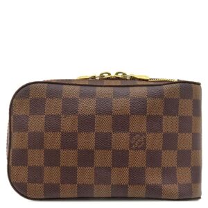 ルイヴィトン LOUIS VUITTON ボディバッグ ジェロニモス ダミエキャンバス ダミエエベヌ ゴールド金具 ウエストバッグ 旧型 N51994 CA0055 【中古】中古美品