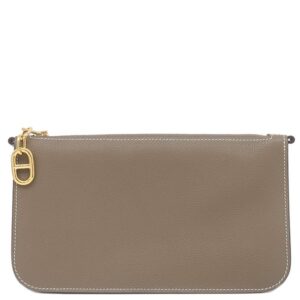 エルメス HERMES 2WAYバッグ ジップアンゴー トゥゴー シェーヌダンクル エバーカラー エトゥープ ゴールド金具 ショルダー 2025年製 K 【箱】 【中古】未使用保管品