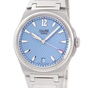 チャペック CZAPEK アンタークティック S パサージュ ドゥ ドレーク Antarctique グレイシャー ブルー メンズ 腕時計自動巻き ブルー 【中古】中古美品