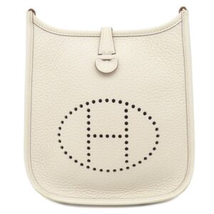 エルメス HERMES ショルダーバッグ エヴリンTPM ロング トリヨンクレマンス クレ ゴールド金具 新品 未使用 2026年製 オフホワイト G 【箱】 【中古】