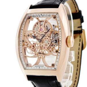 フランクミュラー FRANCK MULLER トノウカーベックス セブンデイズ 8880BS6SQT K18PG無垢 スケルトン 7デイズ メンズ 腕時計手巻き ゴールド 【中古】中古美品