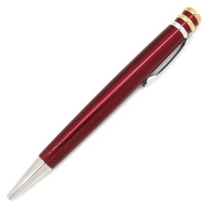 カルティエ Cartier ボールペン トリニティ ドゥ カルティエ ラッカー GP ボルドー×ゴールド×シルバー 黒インク ツイスト式 筆記確認済み 【ケース】 【中古】新品同様品