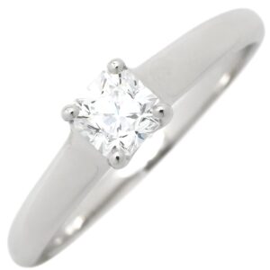 ティファニー Tiffany & Co リング 指輪 ルシダ ダイヤモンドリング プラチナシルバー 1石 1粒 プリンセスカット 15号 5970744 【中古】