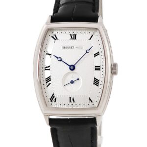 ブレゲ BREGUET ヘリテージ トノーカンブレ ウォーターフォール 3660BB/12/984 K18WG無垢 スモールセコンド メンズ 腕時計自動巻き シルバー 【中古】中古美品