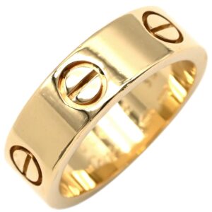 カルティエ Cartier リング 指輪 ラブリング イエローゴールド #50(JP10) LOVE Ring 750 18K YG クラシックモデル 9.5号 B4084600 【箱】 【中古】