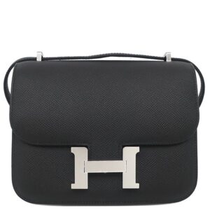 エルメス HERMES ショルダーバッグ コンスタンスミニ 3 ミロワール ヴォーエプソン ブラック シルバー金具 新品 未使用 黒 2026年製 G 【箱】 【中古】