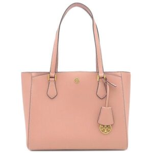 トリーバーチ TORY BURCH トートバッグ ロビンソン スモール レザー ピンクムーン ゴールド金具 ショルダー 肩掛け 【保存袋】 【中古】未使用保管品