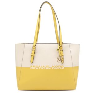 マイケルコース Michael Kors トートバッグ CHARLOTTE 3 IN 1 トート ラージ レザー ポピー ゴールド金具 マルチWAY A4サイズ 35S4GCFT3R 【中古】未使用保管品