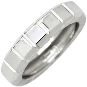 ショパール CHOPARD リング 指輪 アイスキューブ ホワイトゴールド Chopard Au750 18K ファセットデザイン 8号 82/7407 【中古】