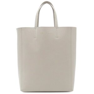 セリーヌ CELINE 2WAYバッグ バーティカル カバ スモール レザー グレー ゴールド金具 トート ショルダー 176183XBA 【保存袋】 【中古】