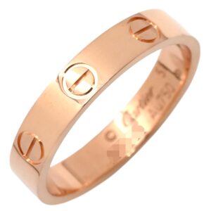 カルティエ Cartier リング 指輪 ミニラブリング ピンクゴールド #51(JP11) スモールモデル LOVE Ring 18K 750PG 11号 B4085200 【中古】中古美品