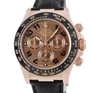 ロレックス ROLEX コスモグラフ デイトナ 116515LN G番 K18エバーローズゴールド無垢 チョコレート メンズ 腕時計自動巻き ブラウン 【中古】中古美品