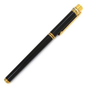 カルティエ Cartier 万年筆 トリニティ GP レジン ブラック×ゴールド K18ペン先 カートリッジ未装着 カートリッジ・コンバーター両用式 【中古】中古品