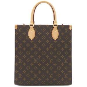 【★3％OFFクーポン】ルイヴィトン LOUIS VUITTON 2WAYバッグ サックプラ PM モノグラムキャンバス モノグラム ゴールド金具 茶 ショルダー トート M46263 RFID 【保存袋】 【中古】未使用保管品