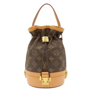 【★3％OFFクーポン】ルイヴィトン LOUIS VUITTON 2WAYバッグ プティット ノエ トランク モノグラムキャンバス モノグラム ゴールド金具 茶 M43509 RFID 【中古】中古美品