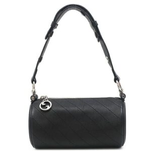 グッチ GUCCI ショルダーバッグ ブロンディ ワンショルダー レザー ブラック シルバー金具 黒 肩掛け インターロッキングG 760170 【保存袋】 【中古】