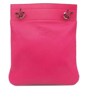 エルメス HERMES ショルダーバッグ サックアリーヌ ミニ スイフト ローズメキシコ シルバー金具 Z刻印 【中古】