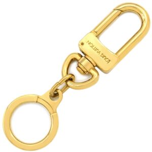 ルイヴィトン LOUIS VUITTON キーホルダー アノクレ キーリング GP ゴールド チャーム M62694 【中古】