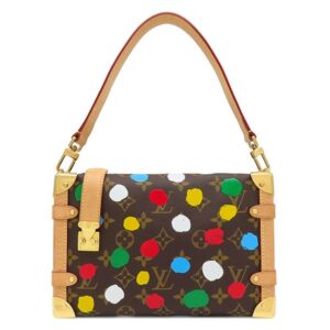 【★3％OFFクーポン】ルイヴィトン LOUIS VUITTON 2WAYバッグ LV×YK サイドトランク モノグラムキャンバス モノグラム ゴールド金具 ショルダー ハンドバッグ 草間彌生 M46815 RFID 【保存袋】 【中古】中古美品