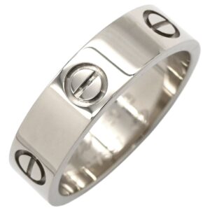 カルティエ Cartier リング 指輪 ラブリング ホワイトゴールド #56(JP16) LOVE Ring 750 18K WG 18金 16号 B4084700 【中古】