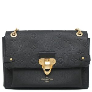 【SALE】 ルイヴィトン LOUIS VUITTON ショルダーバッグ ヴァヴァンPM モノグラムアンプラント ノワール ゴールド金具 黒 M44151 TR2168 【保存袋】 【中古】