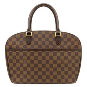 【★3％OFFクーポン】ルイヴィトン LOUIS VUITTON ハンドバッグ サリア オリゾンタル ダミエキャンバス ダミエエベヌ ゴールド金具 茶 ボストン N51282 AR1012 【中古】中古品