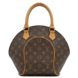 ルイヴィトン LOUIS VUITTON ハンドバッグ エリプス PM モノグラムキャンバス モノグラム ゴールド金具 茶 鍵・パドロック欠品 M51127 MI1927 【中古】