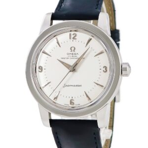 オメガ OMEGA シーマスター 1948 コーアクシャル マスター クロノメーター 511.13.38.20.02.001 限定 メンズ 腕時計自動巻き シルバー 【中古】