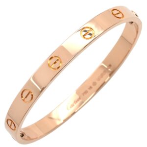 カルティエ Cartier ブレスレット LOVE ラブブレスレット クラシックモデル 旧型 ピンクゴールド #16 Au750 18K バングル B6067416 【保証書】 【中古】