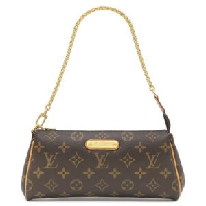 ルイヴィトン LOUIS VUITTON 2WAYバッグ エヴァ モノグラムキャンバス モノグラム ゴールド金具 茶 チェーン ショルダー M95567 DU4057 【保存袋】 【中古】新品同様品