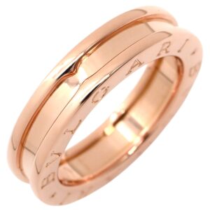 ブルガリ BVLGARI リング 指輪 ビーゼロワン B-zero1 リング XS ピンクゴールド #51(JP11) Au750 18K 18金 PG 1バンド 11号 【中古】中古美品