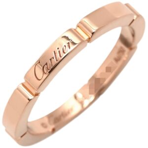 カルティエ Cartier リング 指輪 マイヨンパンテール ウェディングリング ピンクゴールド #54 750 PG 18金 13.5号 【中古】