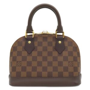 ルイヴィトン LOUIS VUITTON 2WAYバッグ アルマBB ダミエキャンバス ダミエエベヌ ゴールド金具 茶 ショルダーバッグ ハンドバッグ N40606 RFID 【保存袋】 【中古】中古美品