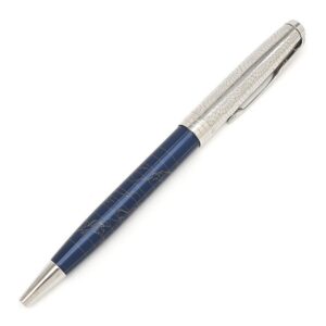 パーカー PARKER ボールペン ソネット スペシャルエディション アトラスCT ステンレス ラッカー シルバーXブルー 中字 黒インク 筆記確認済み 2054857 【中古】