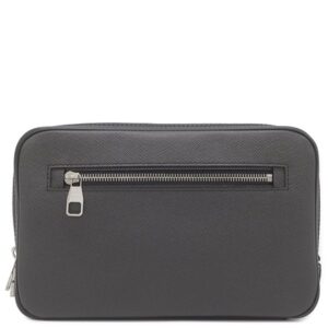 ルイヴィトン LOUIS VUITTON セカンドバッグ ネオ パヴェル タイガ アルドワーズ シルバー金具 黒 クラッチバッグ M32902 RI2162 【保存袋】 【中古】