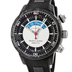 モーリスラクロア Maurice Lacroix ポントス S レガッタ リミテッド PT6019-CAB01-330 未使用 クロノグラフ 限定 メンズ 腕時計自動巻き シルバー 【中古】未使用保管品