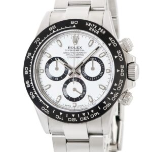 ロレックス ROLEX コスモグラフ デイトナ 116500LN ランダム番 クロノグラフ ホワイト 白 スモールセコンド メンズ 腕時計自動巻き ホワイト 【中古】
