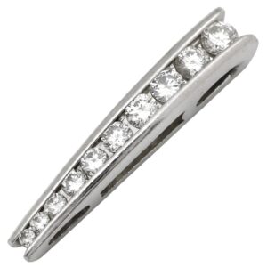 セイコー SEIKO ペンダントトップ ダイヤモンド プラチナシルバー プラチナ Pt900 10P 10石 10粒 チャーム スイートテン ツバメ刻印 【中古】中古品