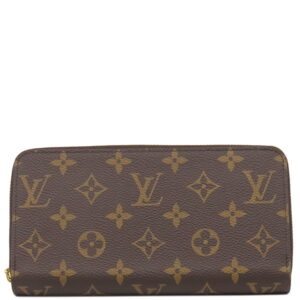 【★3％OFFクーポン】ルイヴィトン LOUIS VUITTON 長財布 ジッピーウォレット モノグラムキャンバス ブラウン ゴールド金具 茶 ラウンドファスナー M42616 RFID 【箱】 【中古】未使用保管品