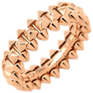 カルティエ Cartier リング 指輪 クラッシュ ドゥ カルティエ SM ピンクゴールド #50 Au750 18K 18金 RG 10号 B4229800 【中古】新品同様品