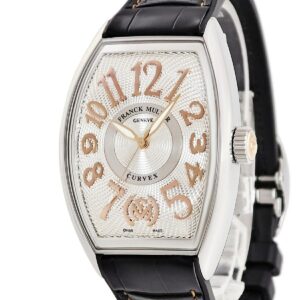 フランクミュラー FRANCK MULLER グランド カーベックス CX36SCATSTGJ ACAC K18PG×SS コンビ ギョウシェ メンズ 腕時計自動巻き シルバー 【中古】