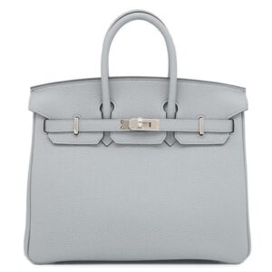 エルメス HERMES ハンドバッグ バーキン25 トゴ グリパンタン シルバー金具 新品 未使用 K刻印(2025年製) 【箱】 【中古】