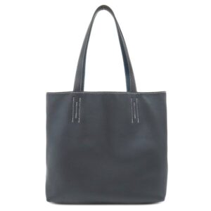 エルメス HERMES トートバッグ ドゥブルセンス 28 シッキム ブラック×ブルーニュイ×エタン×コルヴェール グレー 青 黒 リバーシブル X 【中古】中古美品