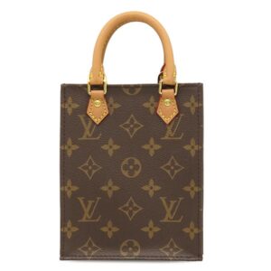 【★3％OFFクーポン】ルイヴィトン LOUIS VUITTON 2WAYバッグ プティット サックプラ モノグラムキャンバス モノグラム ゴールド金具 ハンドバッグ ショルダー 旧型 M69442 SP4240 【中古】中古美品
