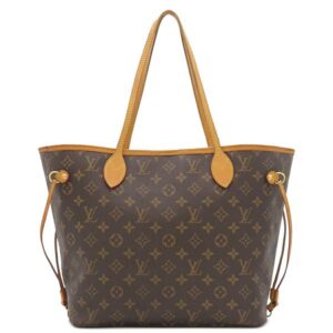 ルイヴィトン LOUIS VUITTON トートバッグ ネヴァーフル MM モノグラムキャンバス モノグラム ゴールド金具 茶 旧型 M40156 GI4182 【中古】
