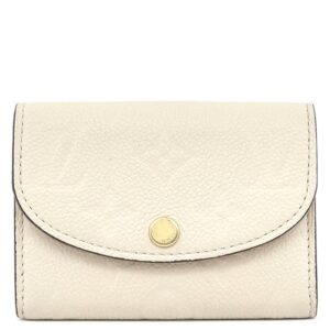 ルイヴィトン LOUIS VUITTON コインケース ポルトモネ ロザリ モノグラムアンプラント クレーム ゴールド金具 小銭入れ カードケース M81455 RFID 【箱】 【中古】