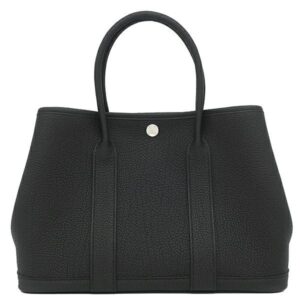 エルメス HERMES トートバッグ ガーデンパーティーTPM ネゴンダ ブラック シルバー金具 新品 未使用 黒 K刻印(2025年製) 【箱】 【中古】