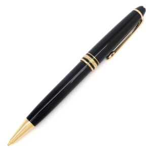 モンブラン Montblanc 文具 マイスターシュテュック クラシック メカニカルペンシル 0.5mm GP プレシャスレジン ブラック×ゴールド 12746 【中古】